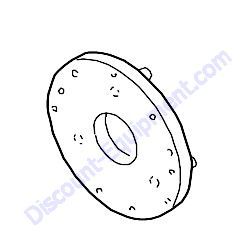 61123 03100 Coupling Airman PDS375S-6A1 Air Compressor