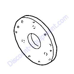61122 03300 Fly Wheel Airman PDS375S-6A1 Air Compressor