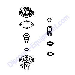 36800 01200 Vacuum Relief Valve Assembly Airman PDS375S-6A1 Air Compressor