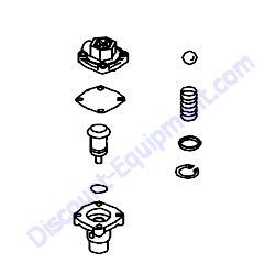 36800 01400 Vacuum Relief Valve Assembly Airman PDS375S-6A1 Air Compressor