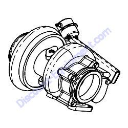 A0000243530 (58050803 PSI) TURBOCHARGER MASTER Generac Magnum PSI 22L Engine
