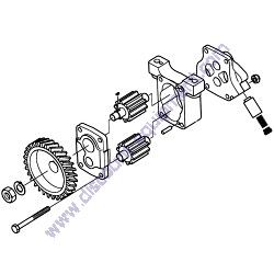 35581 (610161 PSI) OIL PUMP Generac Magnum PSI 8L 8.1L Engines