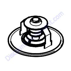 35597 (610260 PSI) THERMOSTAT 160 DEGREES Generac Magnum PSI 8L 11L 14L 22L Engines