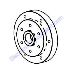 69735 (52000024 PSI) SPACER Generac Magnum PSI 11L 14L Engines