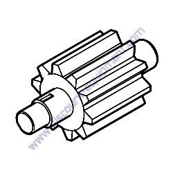 A0000253539 (610162 PSI) GEAR OIL PUMP Generac Magnum PSI 8L 11L Engines