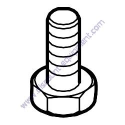 A0000253550 (610176 PSI) BOLT HEX Generac Magnum PSI 8L 11L Engines