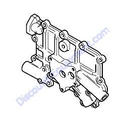 A0000255764 (610892 PSI) COVER OIL COOLER Generac Magnum PSI 14L Engine