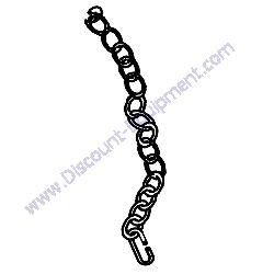 CAD3516GAL SAFETY CHAIN 5/16" WITH OVAL SNAPS TK MM12G Mortar Mixer