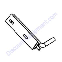 496242 LEFT/RIGHT STEEL PLATE SCRAPERS TK MM12G Mortar Mixer