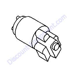 228458GT STARTER PERKINS 403D Terex RL4000 Light Tower
