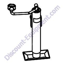 113451 FRONT JACK Allmand MP150 Generator