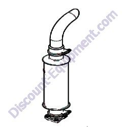 849013 ISUZU MUFFLER Allmand MH1000 Heater
