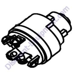 920475 CAT IGNITION SWITCH WITH KEYS Allmand MH500iQ Heater