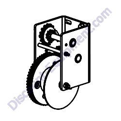 108910 MANUAL WINCH Allmand Night-Lite V-Series Light Tower