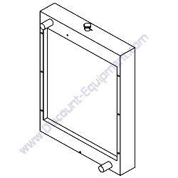 A0000214833 (26305) Radiator 15/20/25 Aluminum Generac Magnum MLT4150 Light Tower