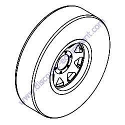15976 Wheel ST175/80D13 Bias Tubeless 5-Hole Generac Magnum MLT4150 Light Tower