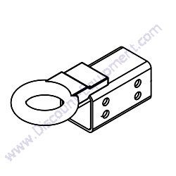 16835B Lunette Ring 3.00 ID/2.5 Tongue Generac Magnum MLT4150 Light Tower