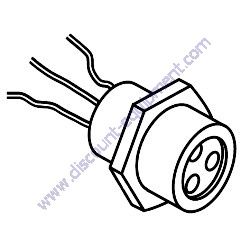15403 Connector Quick Disconnect Female Generac Magnum MLT4150 Light Tower