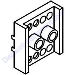 65530 Block Terminal 2-Pole Lug Type 7-Position/Pole Generac Magnum MLT4150 Light Tower