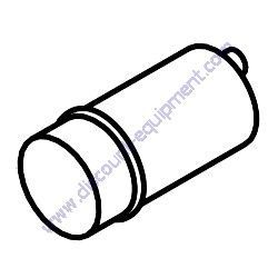 65388 Light Indicator Red with Wire 12 VDC Generac Magnum MLT4150 Light Tower