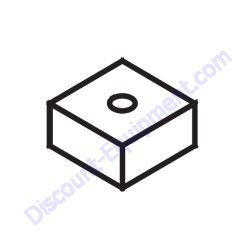 11935 Rubber Pad 2.00 x 2.00 x 1.00 Generac Magnum MLT4150 Light Tower