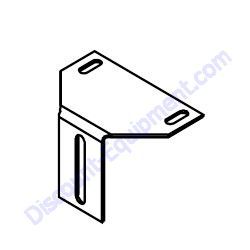 14459B Door Adjustment Bracket Black Generac Magnum MLT4150 Light Tower