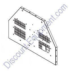 A0002777826 (12754W) Panel Front 4000 Containment Generac Magnum MLT4150 Light Tower