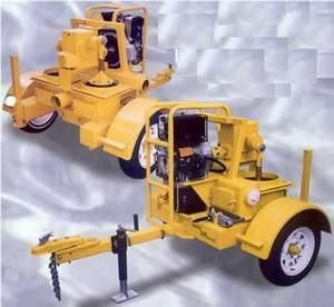 Smalline SL4DDP-KE Double Diaphragm 4" Pump, Kubota Diesel, Towable
