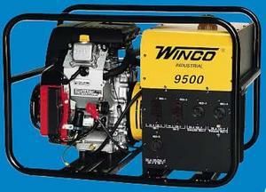 Winco W9500HE Generator 9500 Watt Honda (Winco W9500HE)