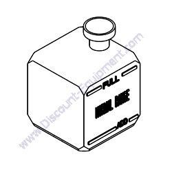 20287 Overflow Jug 2 Quart (.5 Gallon) Generac Magnum MLT5150 MLT5200 Light Tower