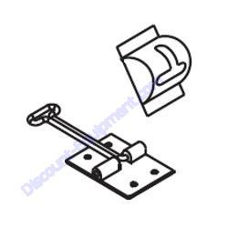 12605 Door Latch SS T-Style Generac Magnum MLT5150 MLT5200 Light Tower