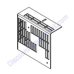 10827B Fan Muffler Side Guard Generac Magnum MLT5150M Light Tower