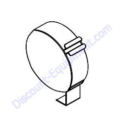 16445 Air Cleaner Housing Bracket Generac Magnum MLT5150M Light Tower