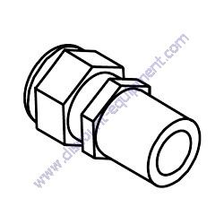 15864 Strain Relief .50 NPT Watertight .270/.464 ID Generac Magnum MLT5150 MLT5200 Light Tower