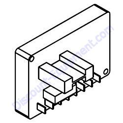 18556 Regulator Voltage SE 350 Generac Magnum MLT5200I Light Tower