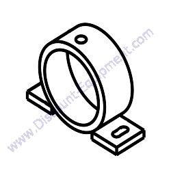 00CHPI2300 3" DRUM PILLOW BLOCK TK MM12 Mortar Mixer