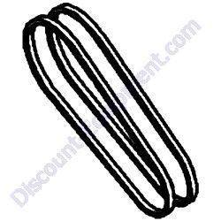 0000BNAX37 TRANSMISSION BELT AX37 TK MM12 Mortar Mixer