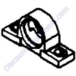 00CHPI2100 (T150) PILLOW BLOCK, 1" (INCLUDES 7,8 Y 9) Genuine OEM parts for TK BBS20