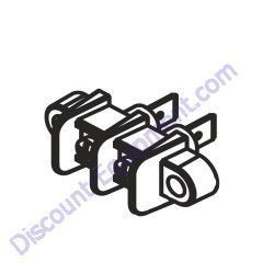 68080 Block Terminal 2-Position Feed Through Generac Magnum MLT4200IF4 Light Tower