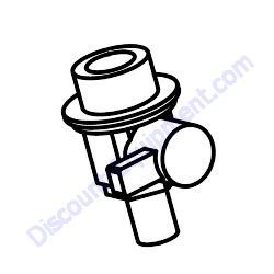 31408 Valve Drain with Nipple Generac Magnum MLT4200IF4 Light Tower