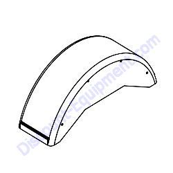 11381 Fender Plastic 14" Generac Magnum MLT4200IF4 Light Tower