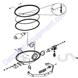 A0000117617 (13311) Hardwired Light Assembly Generac Magnum MLT4200IF4 Light Tower