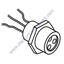 15403 Connector Quick Disconnect Female Generac Magnum MLT4200IF4 Light Tower