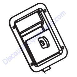 A0000278989 (15123) Paddle Latch with 7 lbs Spring Generac Magnum MLT4200IF4 Light Tower