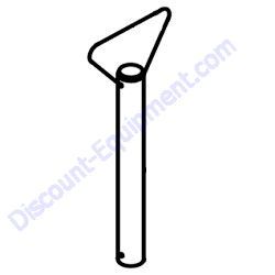 23256 Jack Pin Tube Mount 2000 lb Generac Magnum MLT4200IF4 Light Tower