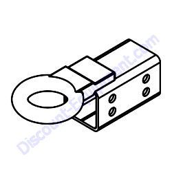 16835B Lunette Ring 3.0 x 1.0 Ring/2.50 Tongue Generac Magnum MLT4200IF4 Light Tower