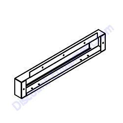 38843 Panel Riser with Cable Access Generac Magnum MGG155N2 Gas Generator