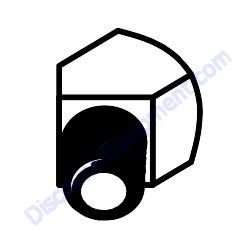 38890 Fitting 45 Degrees Elbow .250NPT Brass Generac Magnum MGG155N2 Gas Generator