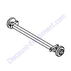 35318 Axle 7000 lbs Torflex 090 Generac Magnum MGG155N2 Gas Generator