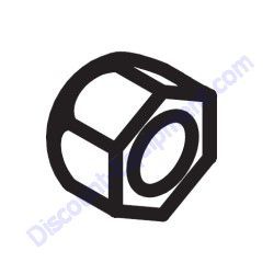 60096 Nut .500-20 Lug G5 Generac Magnum MGG155N2 Gas Generator